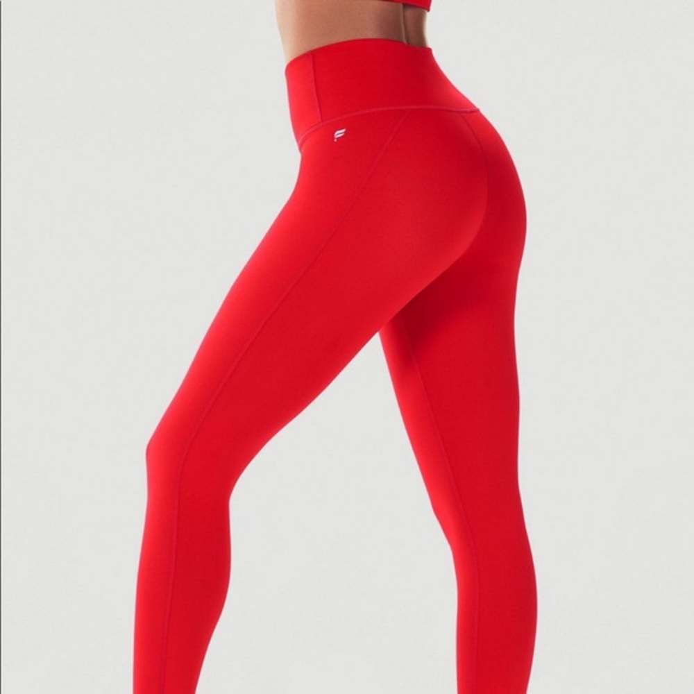 Fabletics High Rise 7/8 Length PowerHold Leggings